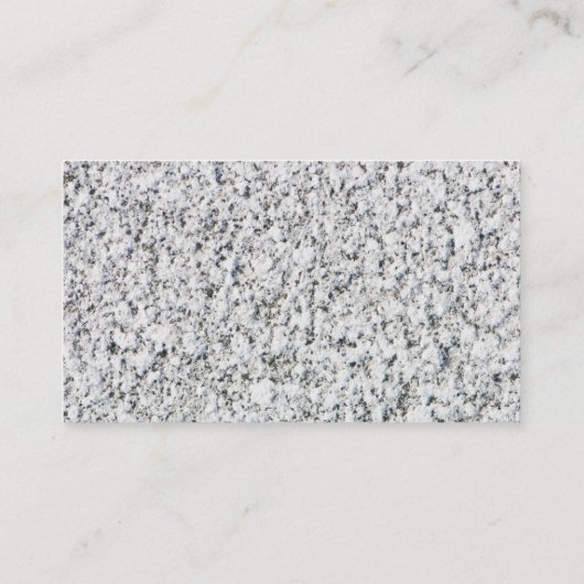Granit-Oberflächenmuster Visitenkarte (Rückseite)