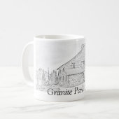 Granit-Park-Chalet-GedenkTasse Kaffeetasse (Vorderseite Links)