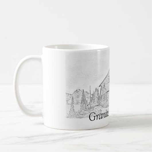 Granit-Park-Chalet-GedenkTasse Kaffeetasse (Links)