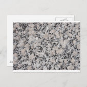 Granit Postkarte (Vorne/Hinten)