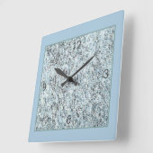 Granit Quadratische Wanduhr (Winkel)
