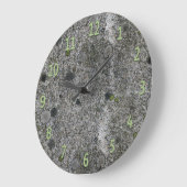 Granit Rock Limone Ziffern Große Wanduhr (Winkel)