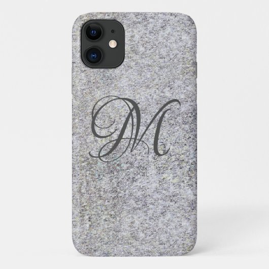 Granit Schwarz Case-Mate iPhone Hülle (Rückseite)