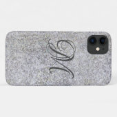 Granit Schwarz Case-Mate iPhone Hülle (Rückseite (Horizontal))