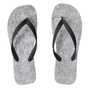 Granit-Schwarz Flip Flops Badesandalen
