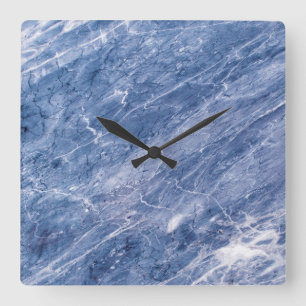 Granit-Stone-Muster Akrylwall-Uhr Quadratische Wanduhr