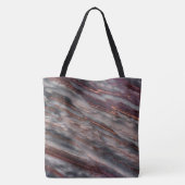 Granit-Stone-Muster - All-Over-Print-Totbeutel Tasche (Rückseite)