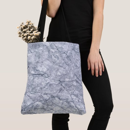 Granit-Stone-Muster - All-Over-Print-Totbeutel Tasche (Von Nahem)