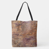 Granit-Stone-Muster - All-Over-Print-Totbeutel Tasche (Rückseite)