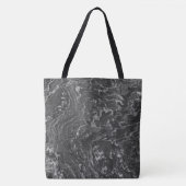 Granit-Stone-Muster - All-Over-Print-Totbeutel Tasche (Vorderseite)