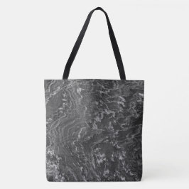 Granit-Stone-Muster - All-Over-Print-Totbeutel Tasche
