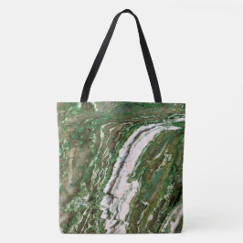 Granit-Stone-Muster - All-Over-Print-Totbeutel Tasche