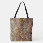 Granit-Stone-Muster - All-Over-Print-Totbeutel Tasche (Vorderseite)