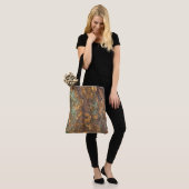 Granit-Stone-Muster - All-Over-Print-Totbeutel Tasche (Am Model)