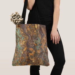Granit-Stone-Muster - All-Over-Print-Totbeutel Tasche