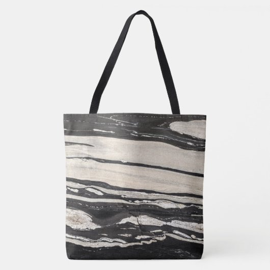 Granit-Stone-Muster - All-Over-Print-Totbeutel Tasche (Vorderseite)