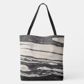 Granit-Stone-Muster - All-Over-Print-Totbeutel Tasche (Rückseite)