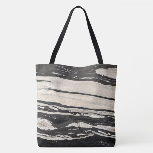 Granit-Stone-Muster - All-Over-Print-Totbeutel Tasche (Rückseite)