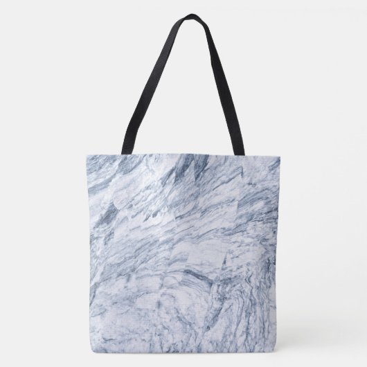 Granit-Stone-Muster - All-Over-Print-Totbeutel Tasche (Vorderseite)