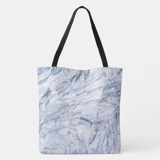 Granit-Stone-Muster - All-Over-Print-Totbeutel Tasche (Rückseite)