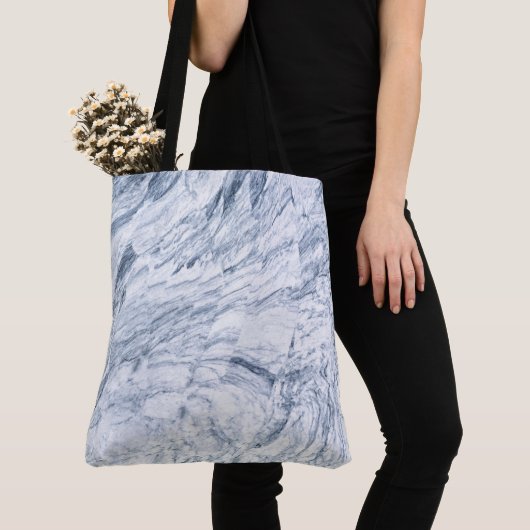 Granit-Stone-Muster - All-Over-Print-Totbeutel Tasche (Von Nahem)