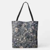 Granit-Stone-Muster - All-Over-Print-Totbeutel Tasche (Rückseite)