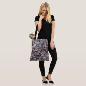 Granit-Stone-Muster - All-Over-Print-Totbeutel Tasche (Am Model)