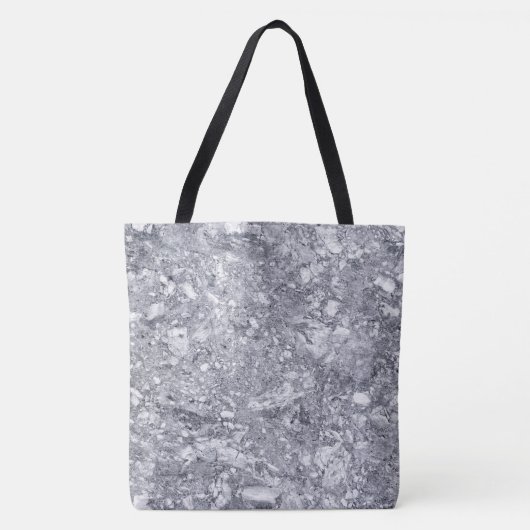 Granit-Stone-Muster - All-Over-Print-Totbeutel Tasche (Vorderseite)
