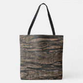 Granit-Stone-Muster - All-Over-Print-Totbeutel Tasche (Vorderseite)