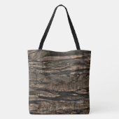 Granit-Stone-Muster - All-Over-Print-Totbeutel Tasche (Rückseite)