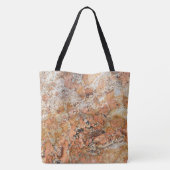 Granit-Stone-Muster - All-Over-Print-Totbeutel Tasche (Rückseite)