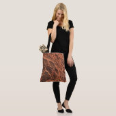 Granit-Stone-Muster - All-Over-Print-Totbeutel Tasche (Am Model)