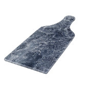 Granit-Stone-Muster-Glasschneidplatte Schneidebrett (Ecke)
