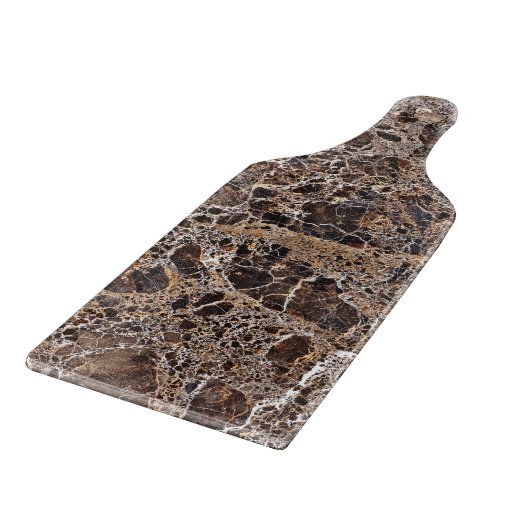 Granit-Stone-Muster-Glasschneidplatte Schneidebrett (Ecke)