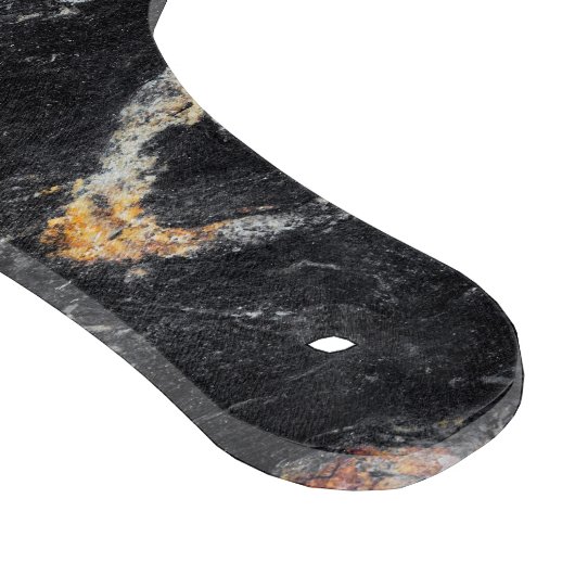 Granit-Stone-Muster-Glasschneidplatte Schneidebrett (Ecke)