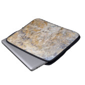 Granit Stone Muster Laptop Sleeve (Vorne Knopf)