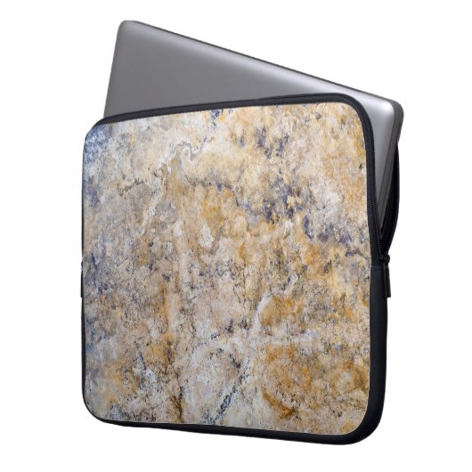 Granit Stone Muster Laptop Sleeve (Vorderseite Links)