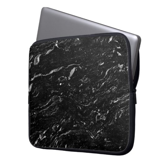 Granit Stone Muster Laptop Sleeve (Vorderseite Links)
