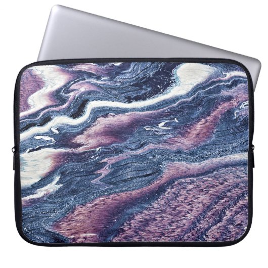 Granit Stone Muster Laptop Sleeve (Vorderseite)