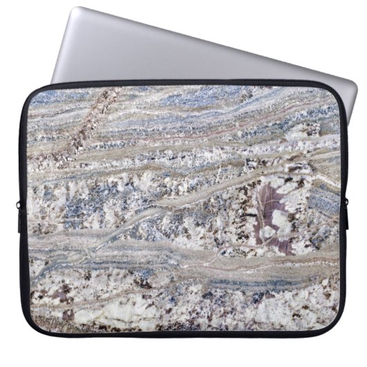 Granit Stone Muster Laptop Sleeve (Vorderseite)