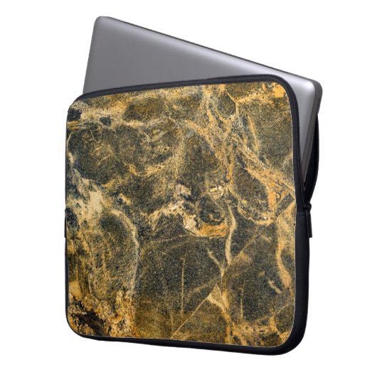 Granit Stone Muster Laptop Sleeve (Vorderseite Links)