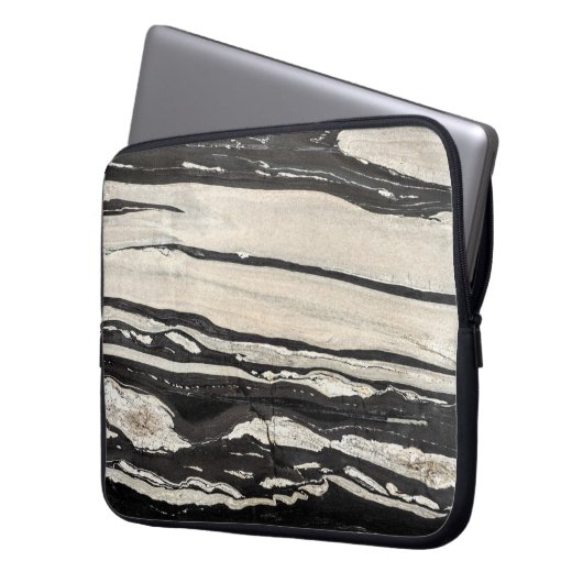 Granit Stone Muster Laptop Sleeve (Vorderseite Links)