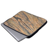Granit Stone Muster Laptop Sleeve (Vorne Knopf)