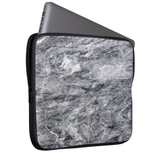 Granit Stone Muster Laptop Sleeve (Vorne Rechts)