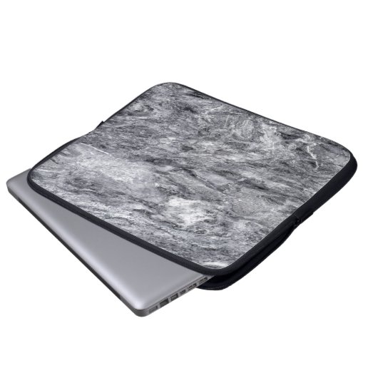 Granit Stone Muster Laptop Sleeve (Vorne Knopf)
