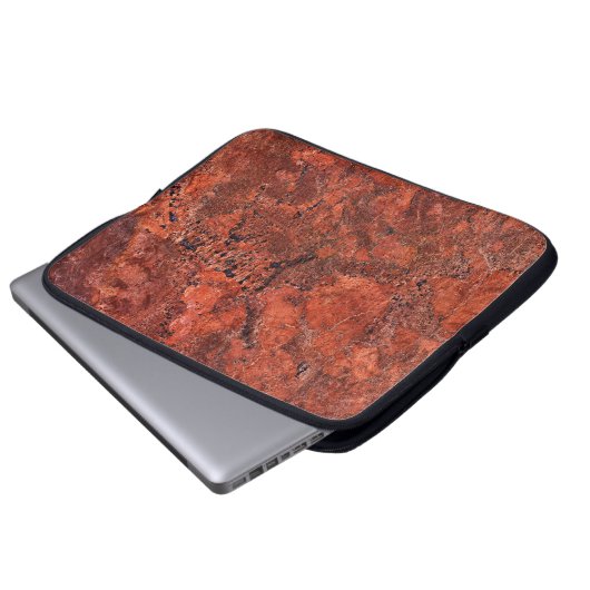 Granit Stone Muster Laptop Sleeve (Vorne Knopf)