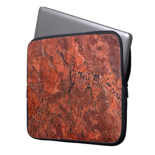 Granit Stone Muster Laptop Sleeve (Vorderseite Links)