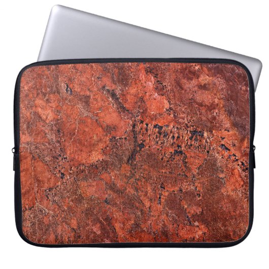 Granit Stone Muster Laptop Sleeve (Vorderseite)