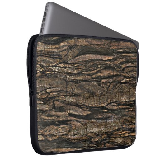Granit Stone Muster Laptop Sleeve (Vorne Rechts)