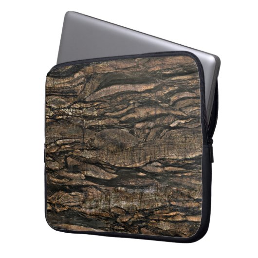 Granit Stone Muster Laptop Sleeve (Vorderseite Links)